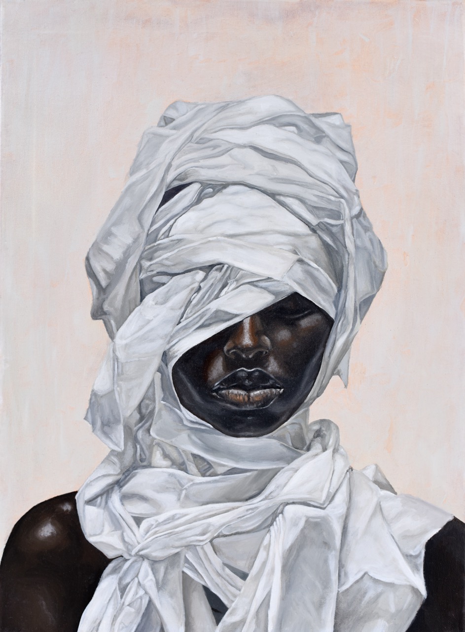 headscarf woman Large